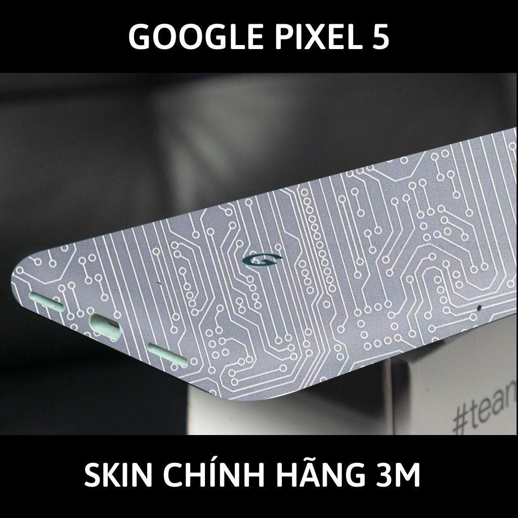 Skin 3m Google Pixel 5, Pixel 5A, Pixel 4A, Pixel 4A 5G full body và camera nhập khẩu chính hãng USA phụ kiện điện thoại huỳnh tân store - Electronic White 2021 - Warp Skin Collection