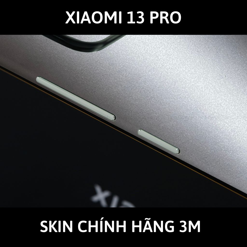 Skin 3m Mi 13 Ultra, Mi 13 Pro, Mi 13  full body và camera nhập khẩu chính hãng USA phụ kiện điện thoại huỳnh tân store - Alumium - Warp Skin Collection