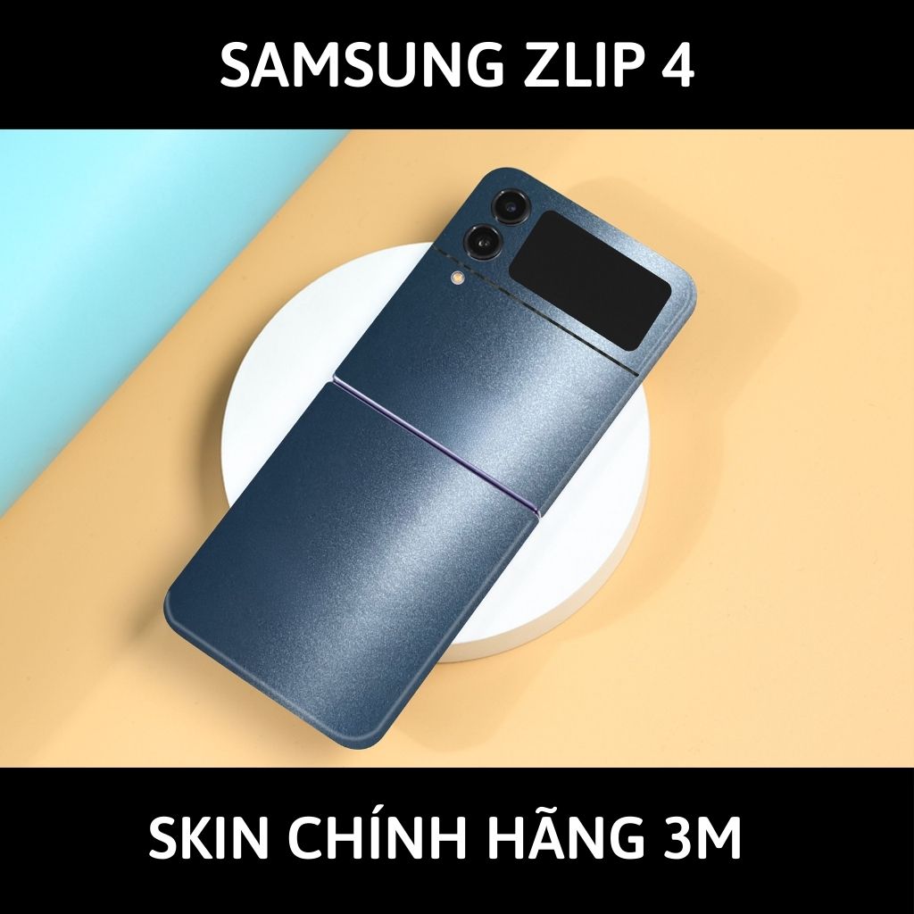 Skin 3m samsung galaxy Z Flip 4, Z Flip 3, Z Flip full body và camera nhập khẩu chính hãng USA phụ kiện điện thoại huỳnh tân store - Thunder Cloud - Warp Skin Collection