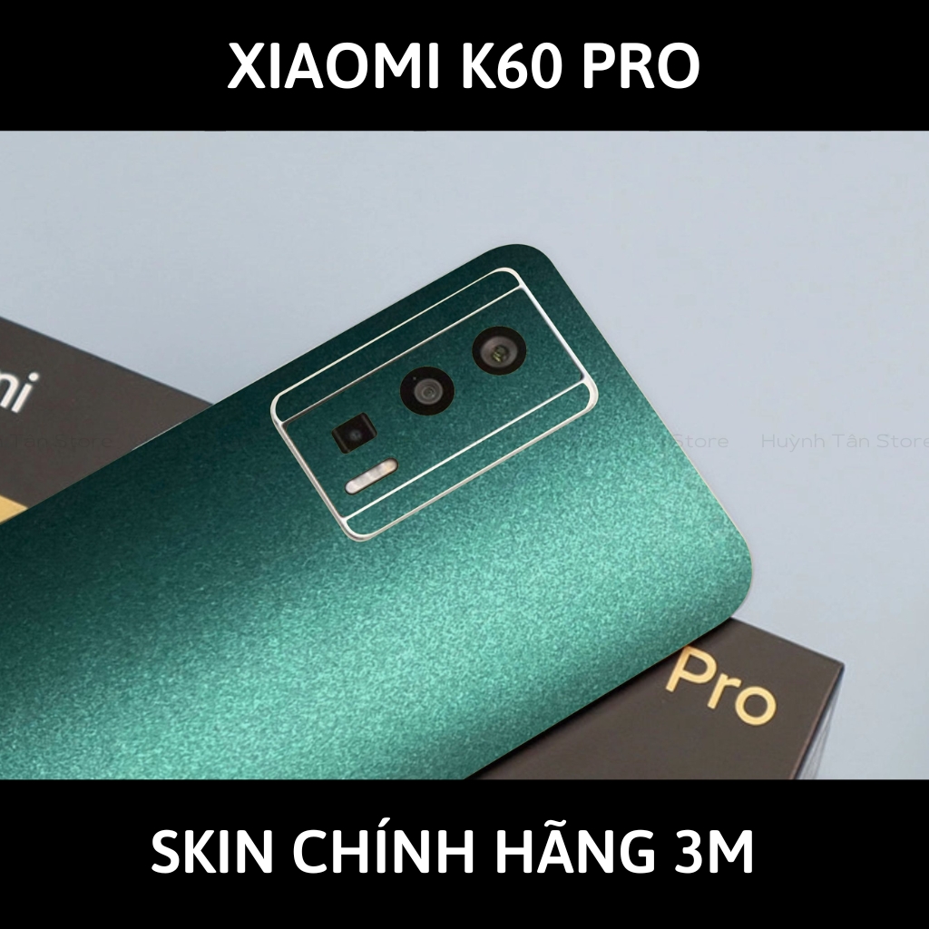 Skin 3m K60, K60 Pro full body và camera nhập khẩu chính hãng USA phụ kiện điện thoại huỳnh tân store - Matte Green - Warp Skin Collection