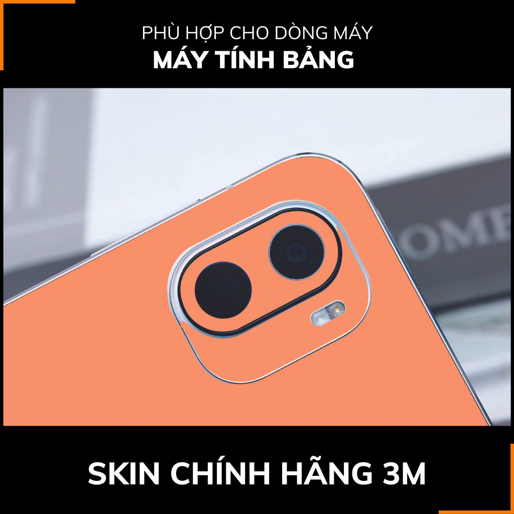 Dán skin máy tính bảng xiaomi, huawei, oppo, lenovo, google, microsoft, vivo full body và camera chính hãng ORAFOL nhập khẩu từ ĐỨC MÁY TÍNH BẢNG - PASTEL ORANGE - SK A02 07 phụ kiện điện thoại huỳnh tân store