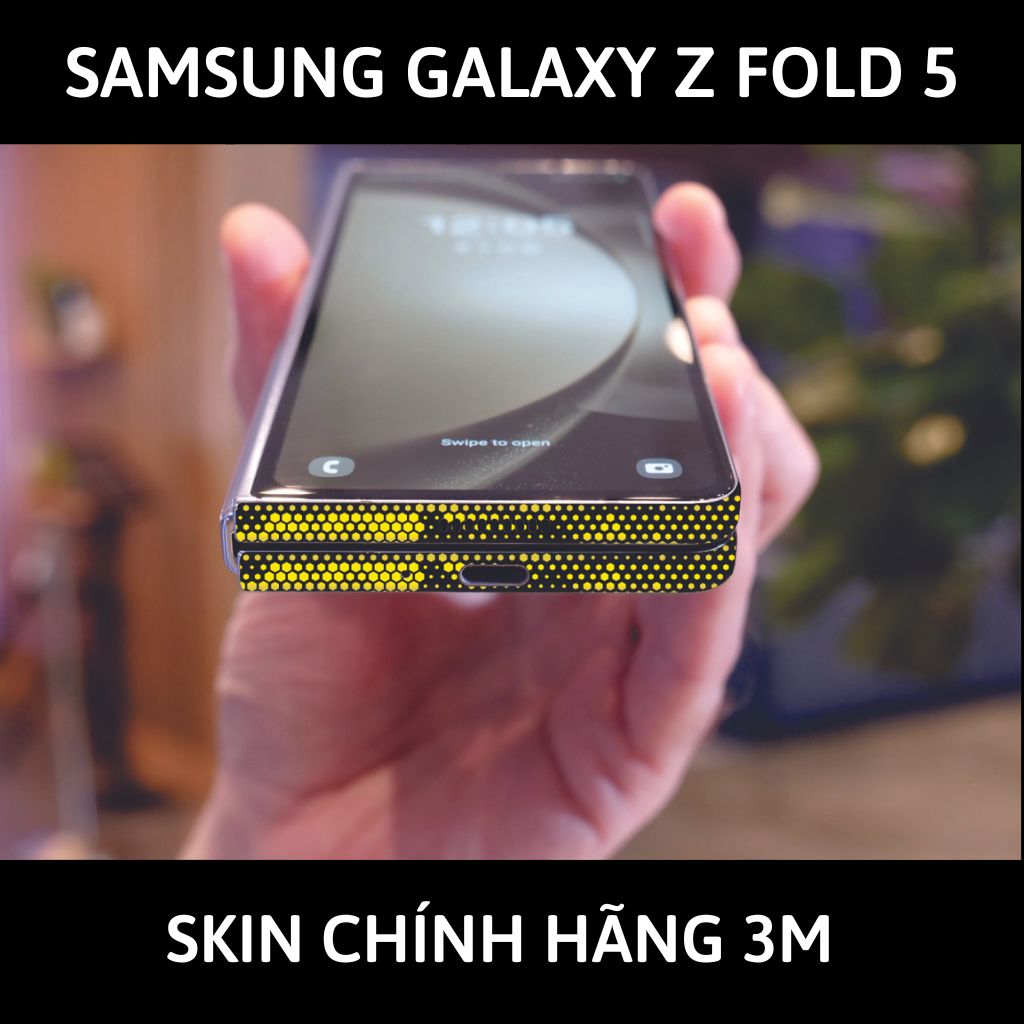 dán skin 3m samsung galaxy z fold 5 full body, camera phụ kiện điện thoại huỳnh tân store - Mamba Yellow