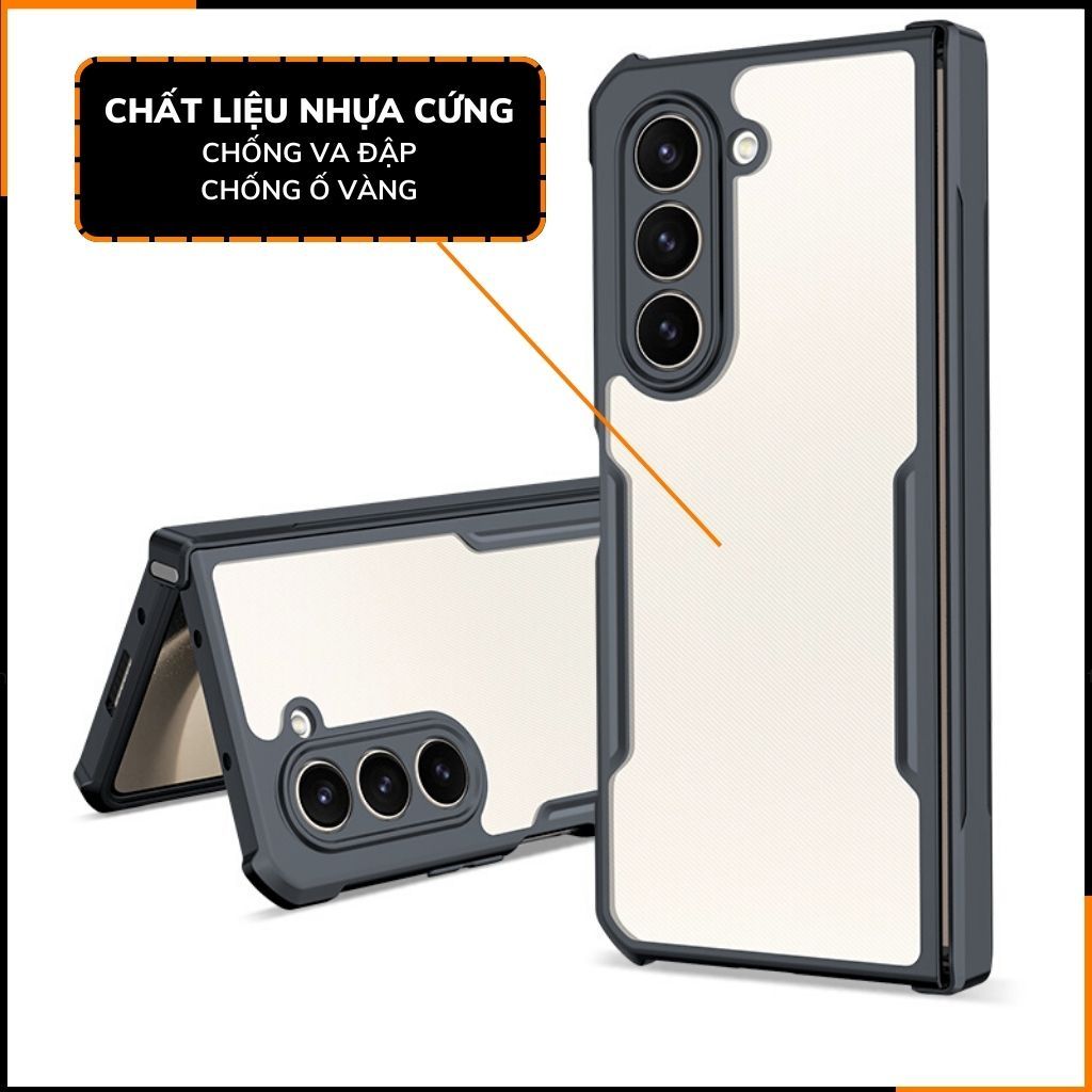 Ốp lưng samsung Z Fold 4 chống sốc xundd bảo vệ camera chính hãng chống ố vàng phụ kiện huỳnh tân store