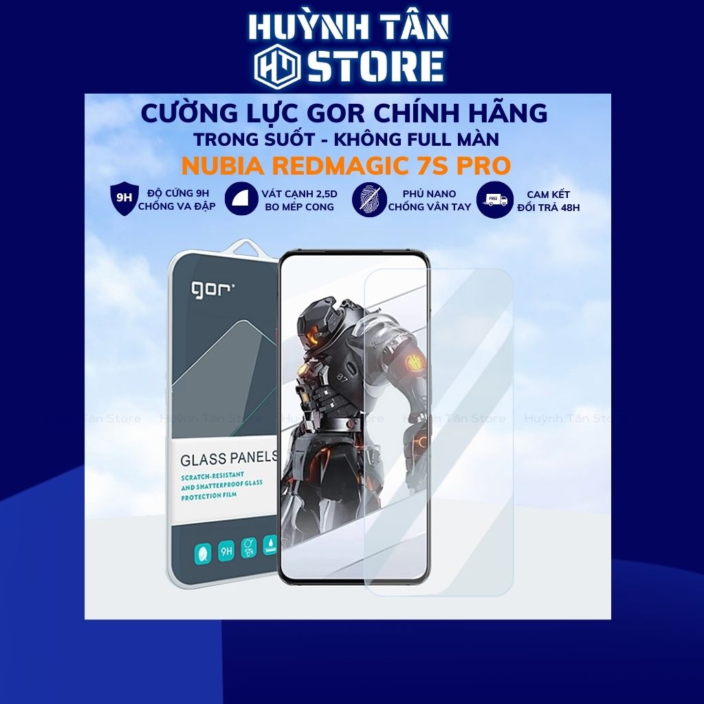 Kính cường lực nubia redmagic 7s pro
