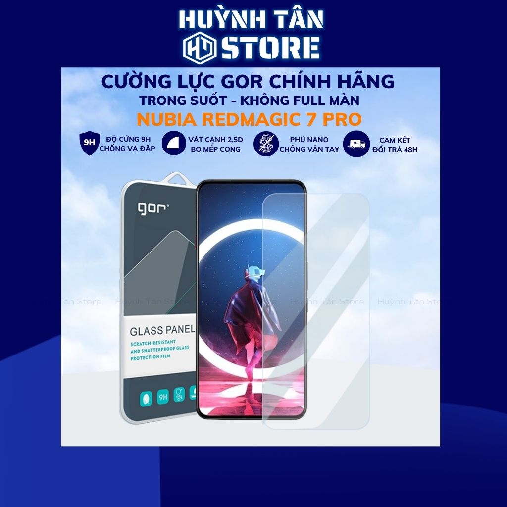 Kính cường lực nubia redmagic 7 pro