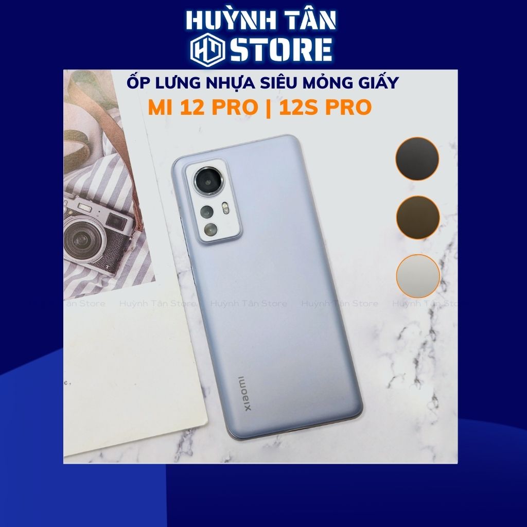 Ốp lưng mi 12 pro, 12s pro 