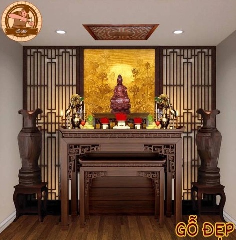 Nguyên tắc đặt bàn thờ Phật và gia tiên chi tiết nhất 2024