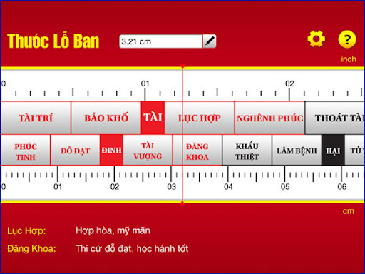 Chia sẻ cách sử dụng thước lỗ ban cực chuẩn