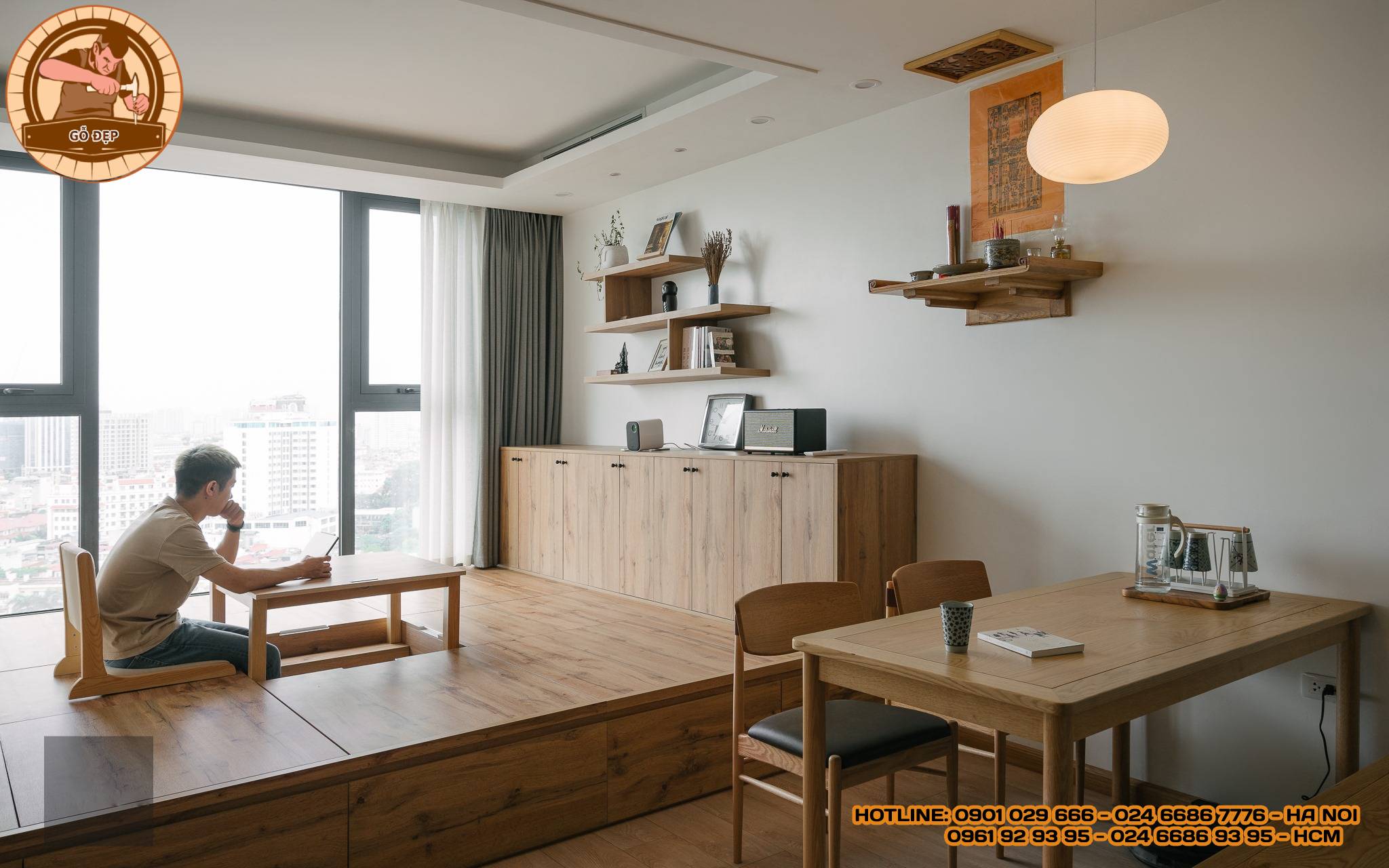 Bàn Thờ Treo Tường TT 07 - thích hợp với chung cư