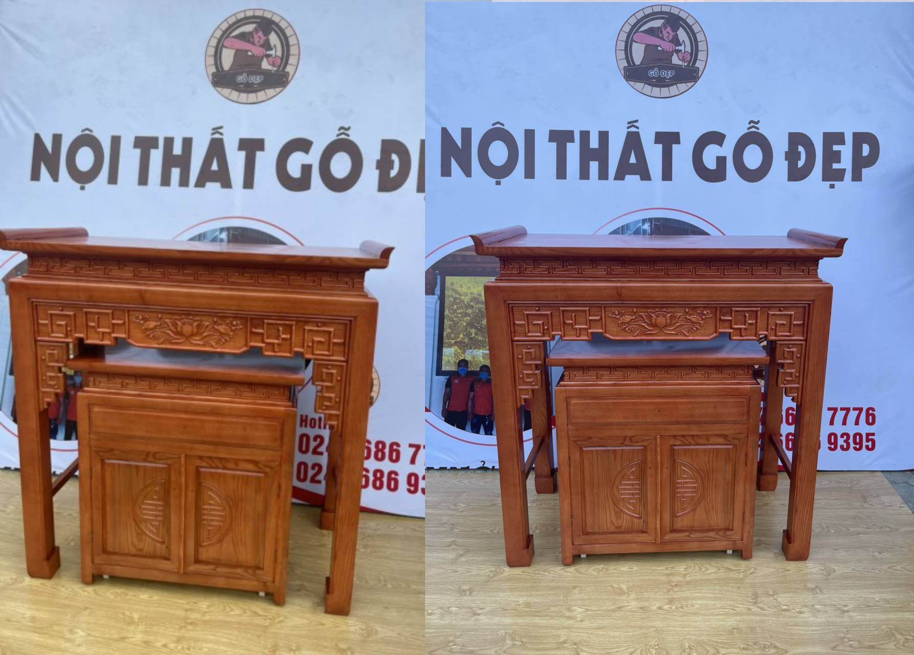 Mẫu bàn thờ hiện đại BT08