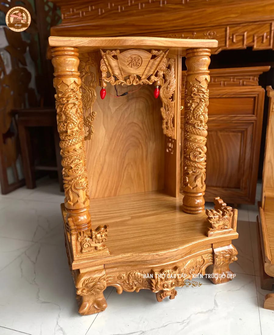 Bàn Thờ Thần Tài Ông Địa Đẹp OTT 12