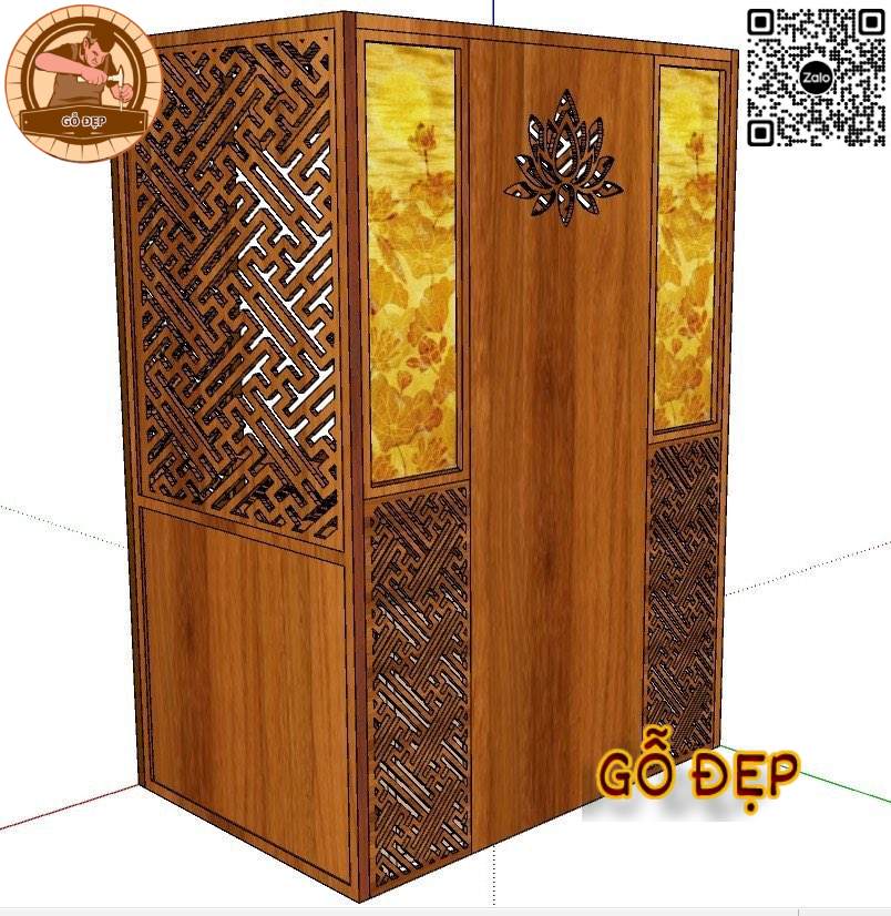 Bản vẽ khắc họ rõ từng chi tiết