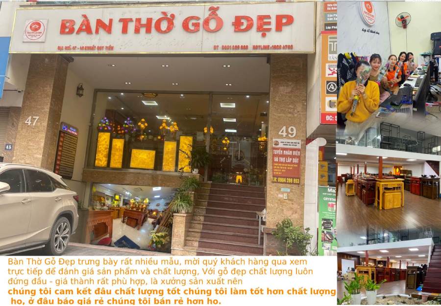 Cửa hàng trưng bày sản phẩm tại Hà Nội