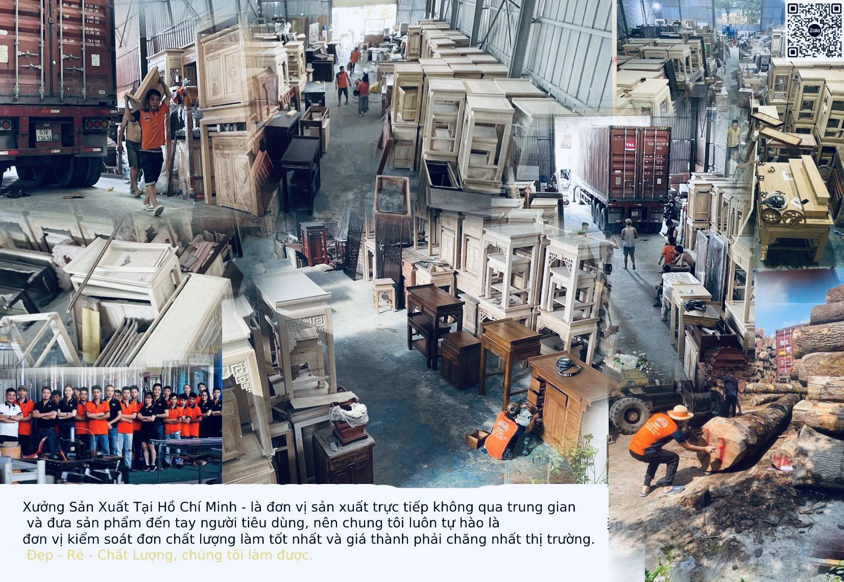 Xưởng sản xuất bàn thờ tủ thờ gỗ đẹp - sản xuất trực tiếp không qua trung gian