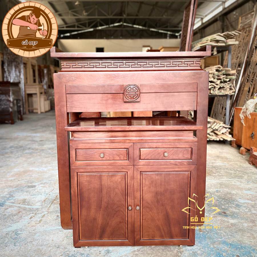 Mẫu bàn Thờ Đứng BT 3435 - sản xuất tại xưởng