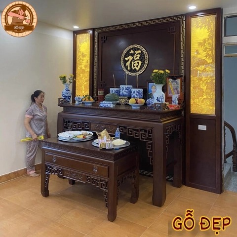 Mẫu án gian thờ hiện đại quận Hai Bà Trưng