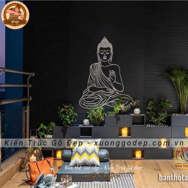 Thiết kế phòng thờ trên sân thượng có phạm phong thủy không?