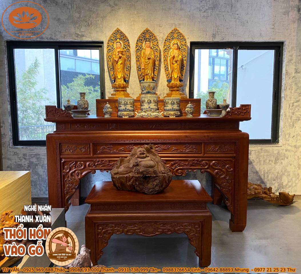 Địa chỉ mua bàn thờ quận Ba đình uy tín- giá rẻ