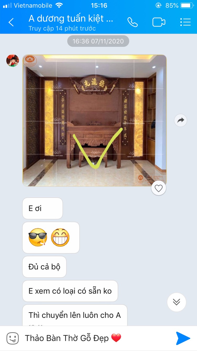 feedback của khách hàng