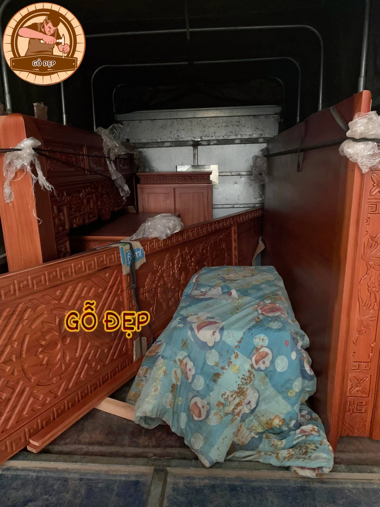 Án Gian Thờ Gỗ Hương - BT 570 - Hàng Tại Xưởng