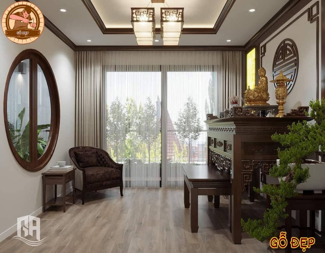 Án Gian Gỗ Gụ BT 91 đẹp, sang trọng