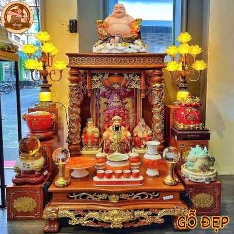 Bàn thờ thần tài thổ địa đẹp