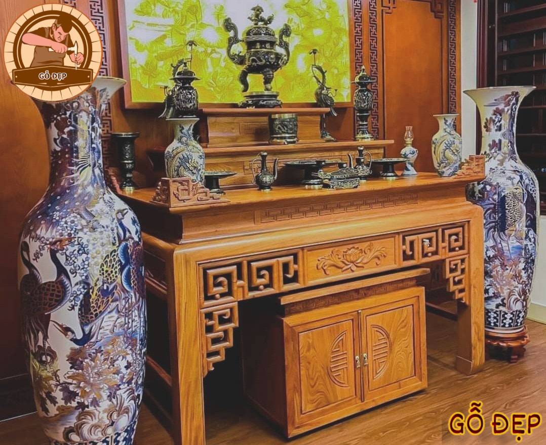 Bàn thờ tam cấp - BT 336 cao cấp