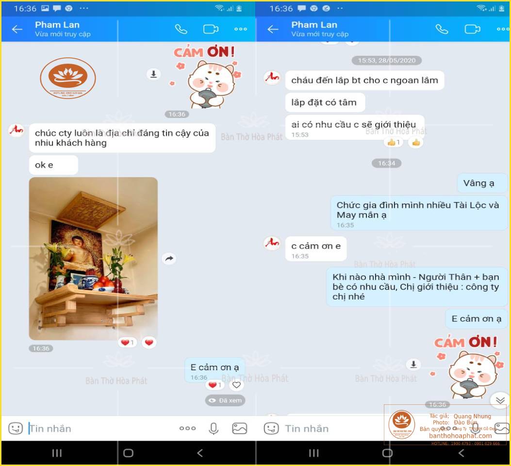 Feedback của khách hàng tại Kiến trúc Gỗ Đẹp