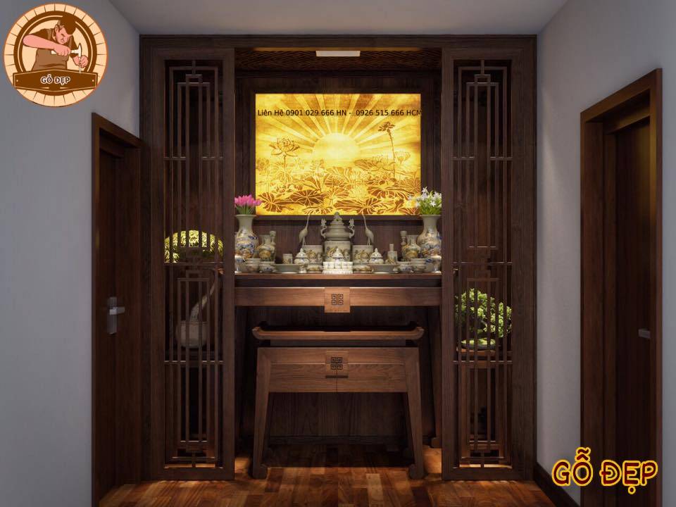 Ảnh Bàn Thờ Tủ Thờ đẹp BT 33 -