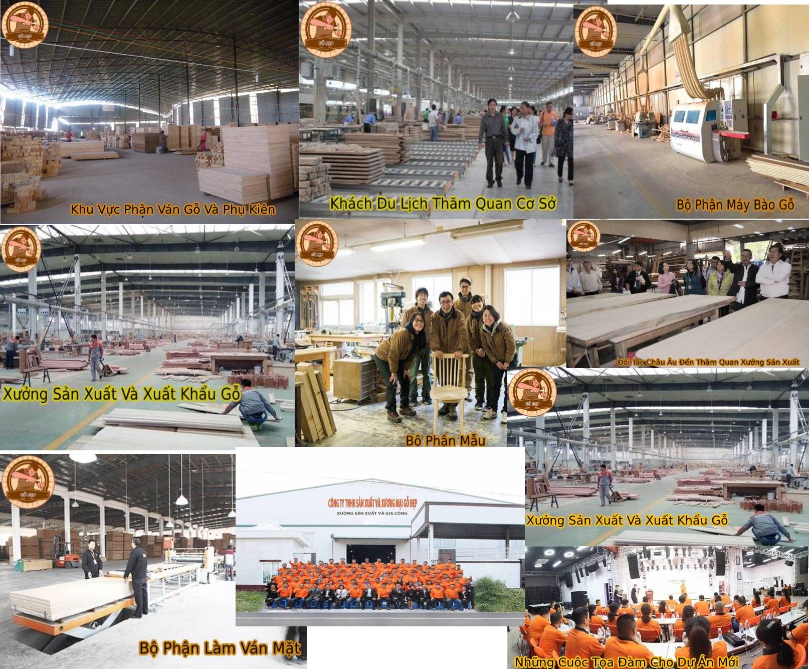 Toàn cảnh phân xưởng sản xuất