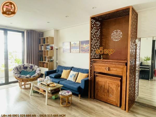 Mẫu bàn thờ BT 35 đẹp, chuẩn phong thủy