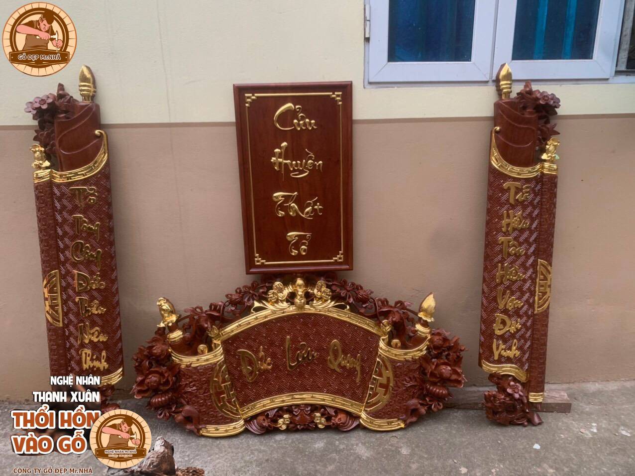 Cửu Huyền Thất Tổ - Kiến Trúc Gỗ Đẹp - Mang Nhiều Ý Nghĩa