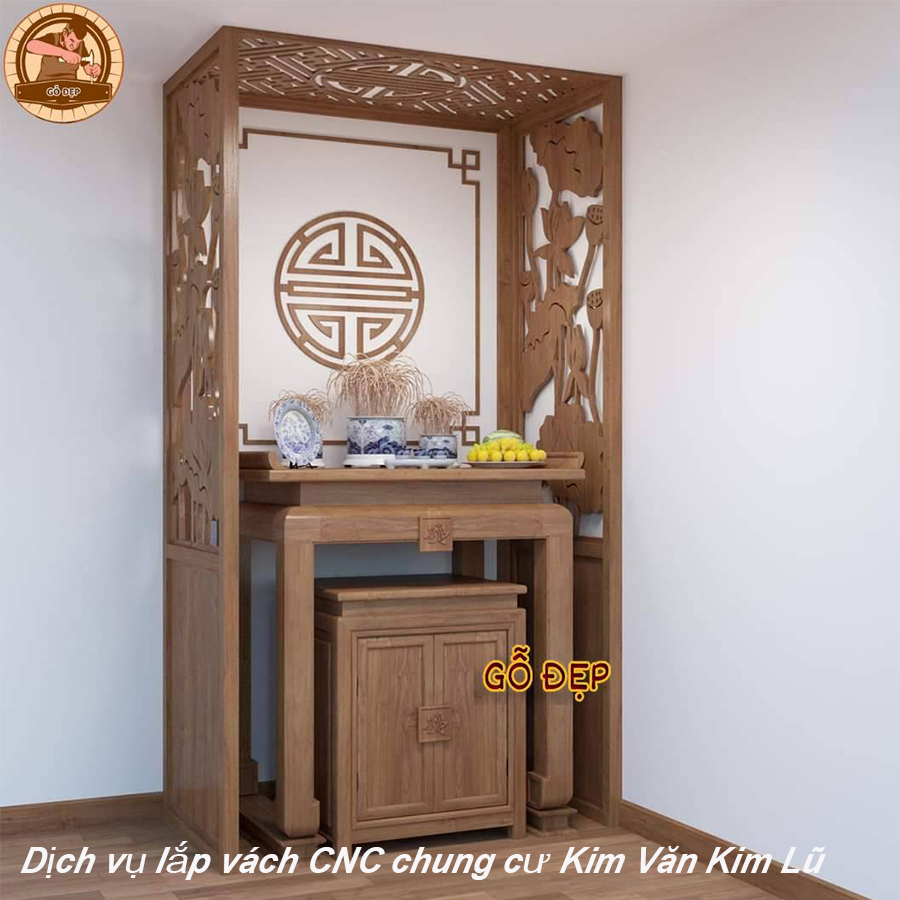 Dịch vụ lắp vách CNC chung cư Kim Văn Kim Lũ