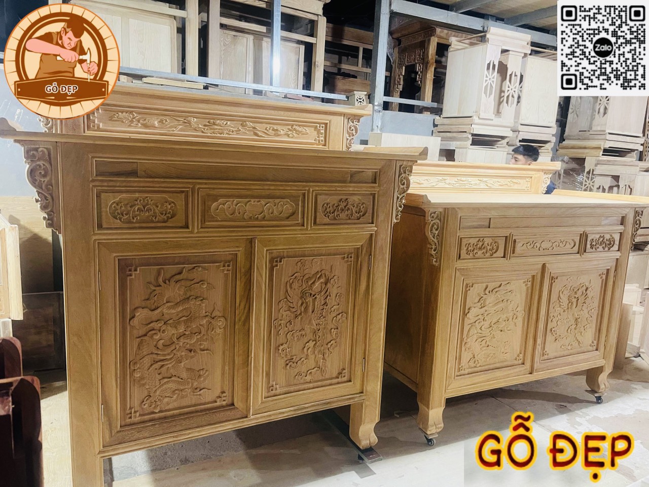 Tủ Thờ BT66823 - đã hoàn thiện