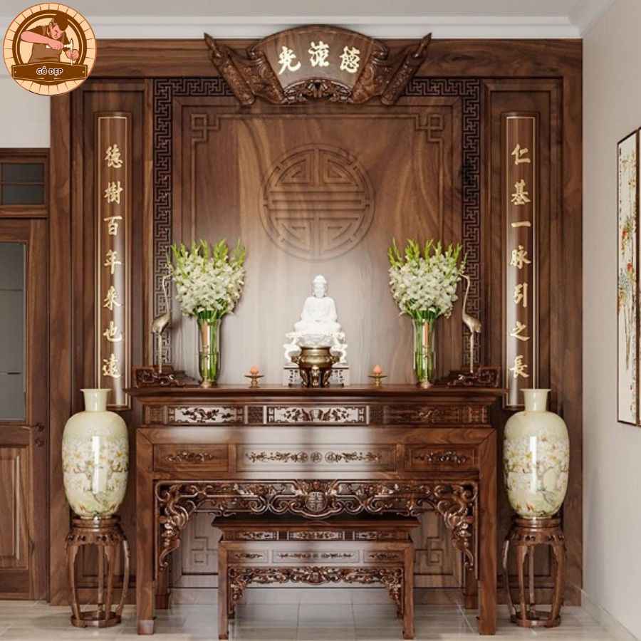 Giải Đáp Về Giá Bàn Thờ Gỗ Óc Chó Tự Nhiên Có Đắt Không?