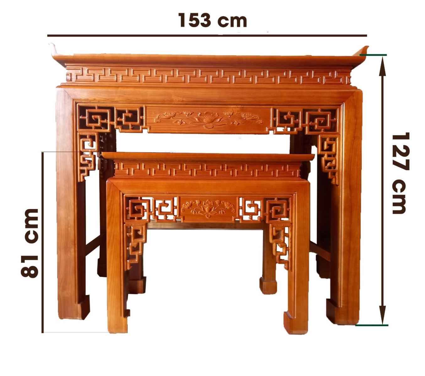 kích thước lỗ ban bàn thờ đứng chuẩn phong thủy