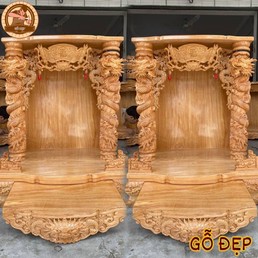 Mẫu Bàn Thờ Ông Địa Đẹp OTT 89 - Gỗ Đẹp - Giá Xưởng