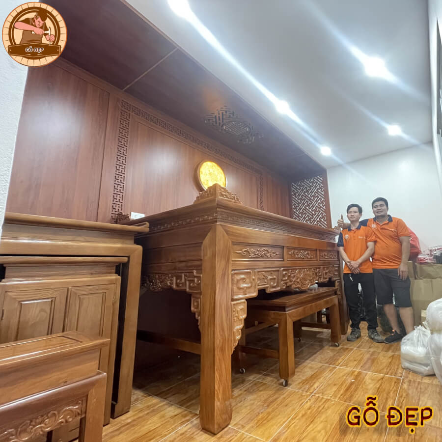 Bộ Bàn Thờ Gia Tiên 197 và Bàn Thờ Phật 89