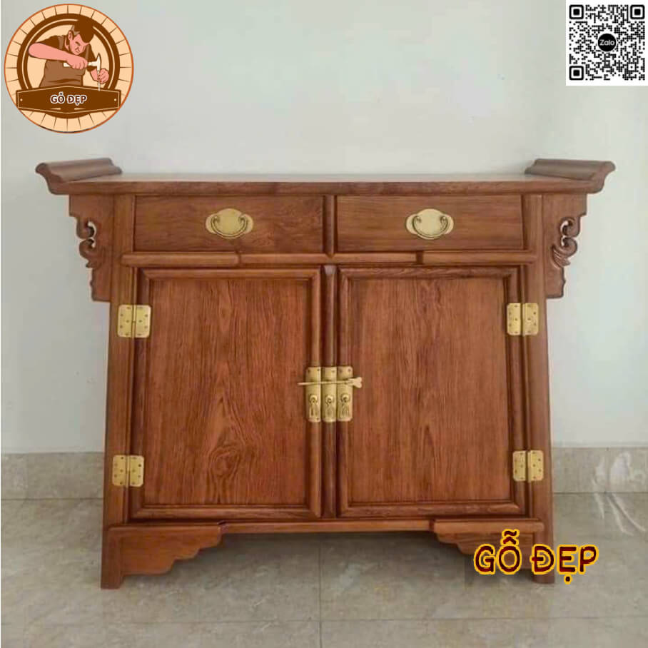 Mẫu thiết kế của Tủ Thờ BT 996 - đơn giản, sang trọng