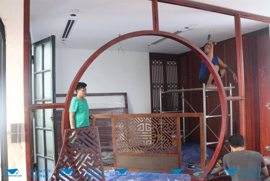 Những người thợ của Kiến Trúc Gỗ Đẹp với tay nghề chuyên môn cao