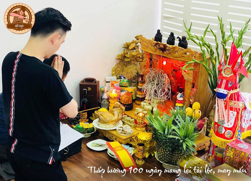 Thắp hương 100 ngày mang lại tài lộc, may mắn