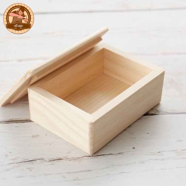 Hộp Gỗ Tự Nhiên Cao Cấp Với Thiết Kế Đơn Giản, Tao Nhã