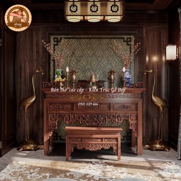 Gia chủ nên lưu ý gì khi thiết kế nhà thờ gia tiên?