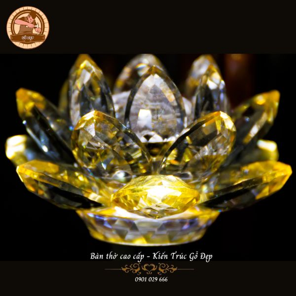 Lựa chọn một số loại đèn thờ hoa sen