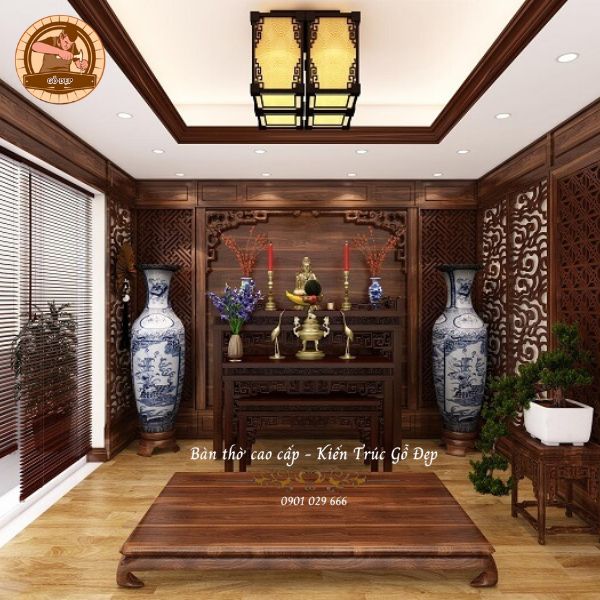 Bàn thờ Phật bao gồm những gì?