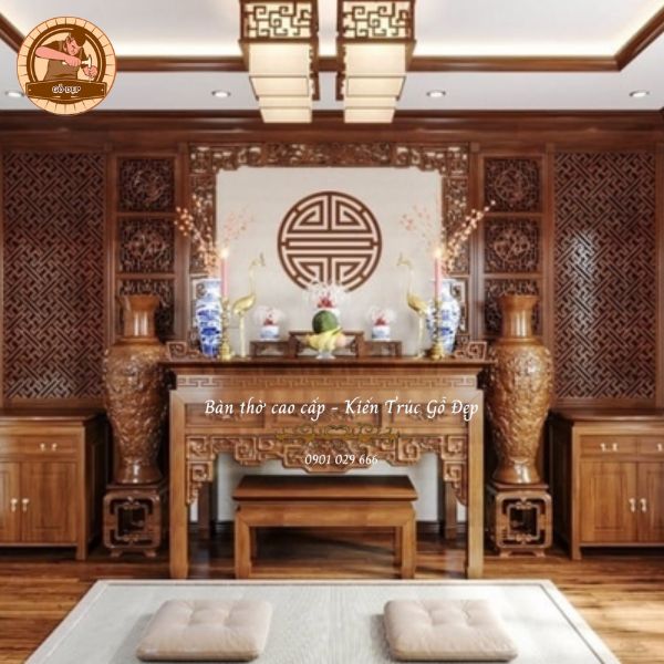 Một số lưu ý khi lập bàn thờ Phật đẹp tại gia năm 2024