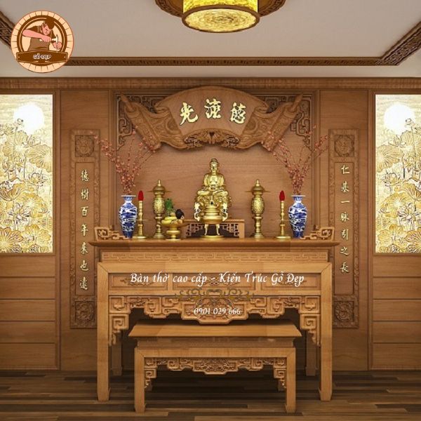 Các mẫu bàn thờ gia tiên đẹp tại Đà Nẵng
