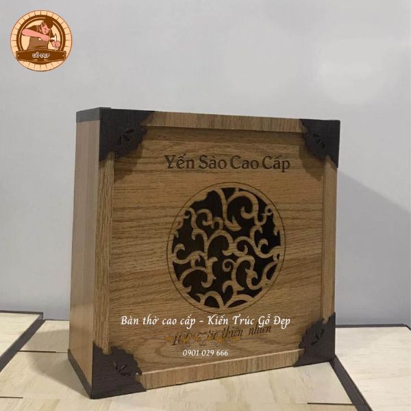 Lý do hộp gỗ đựng yến lại được ưa chuộng