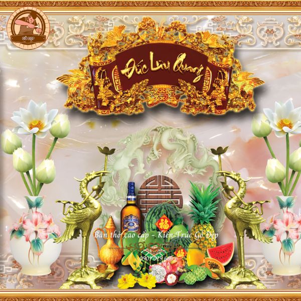 Làm thế nào để lựa chọn được bức tranh 3D treo phòng thờ phù hợp năm 2024?