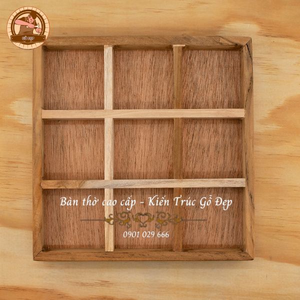 Hộp gỗ vuông dùng để làm gì?